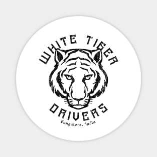 White Tiger Drivers (Variant) Magnet